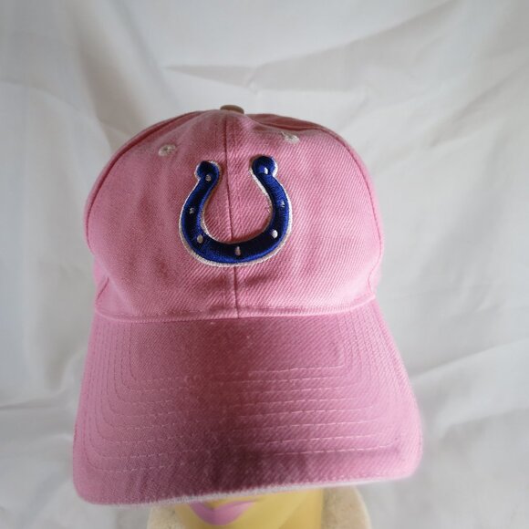 Colts Logo Hat One Size Fits All Pink - Picture 1 of 4